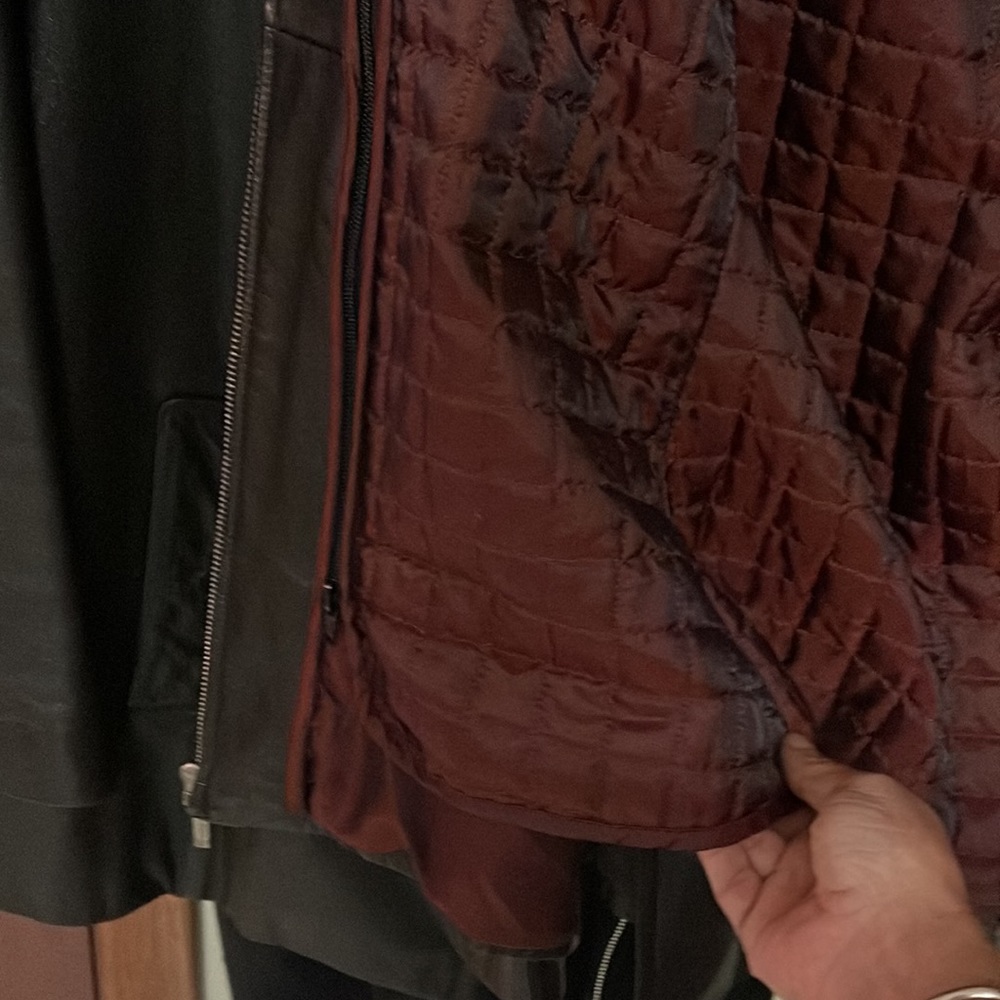 Leather Jacket Pelle Studio Size S EUC - Picture 6 of 8